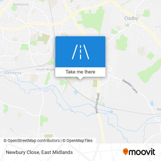 Newbury Close map