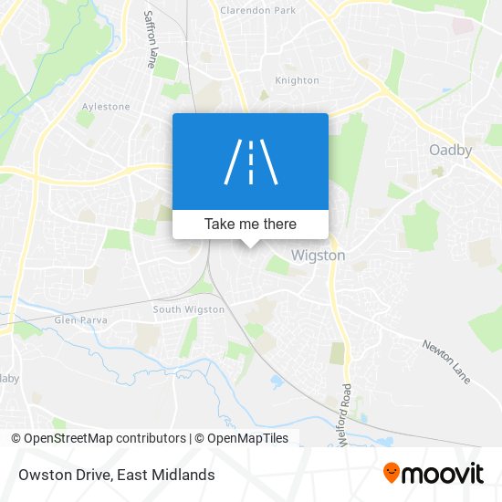 Owston Drive map