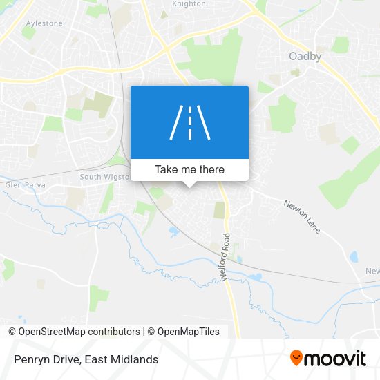 Penryn Drive map