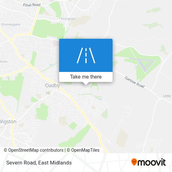 Severn Road map