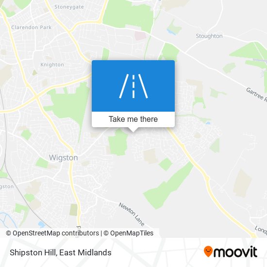 Shipston Hill map