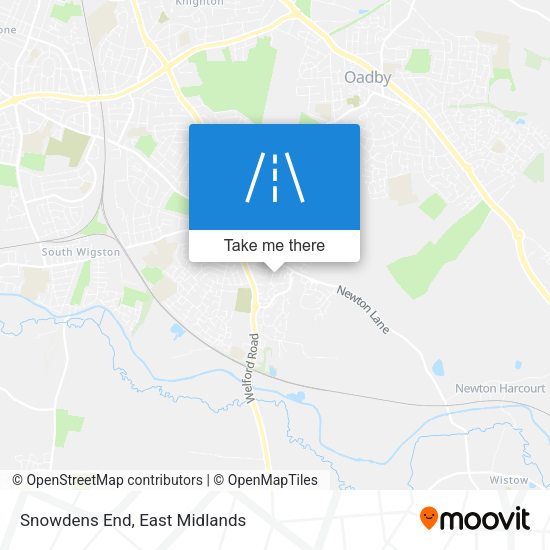 Snowdens End map