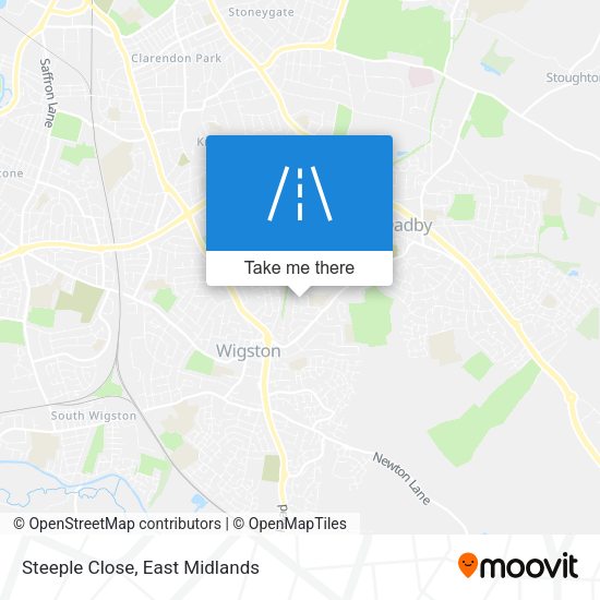 Steeple Close map