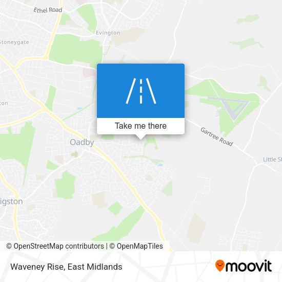 Waveney Rise map