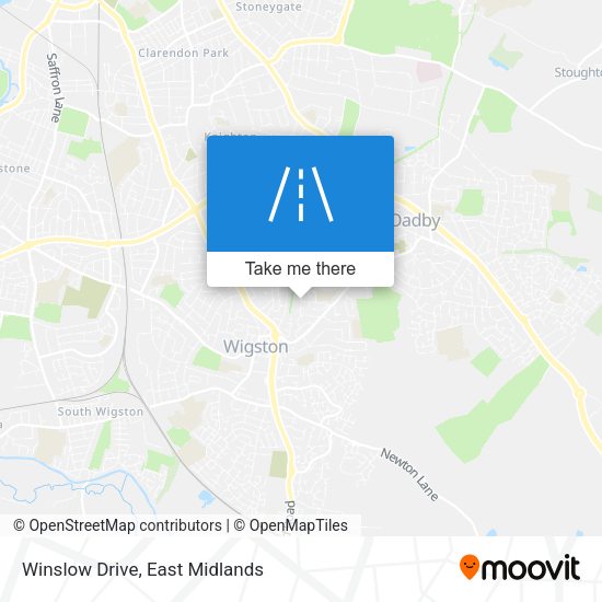 Winslow Drive map