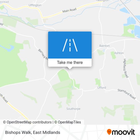 Bishops Walk map