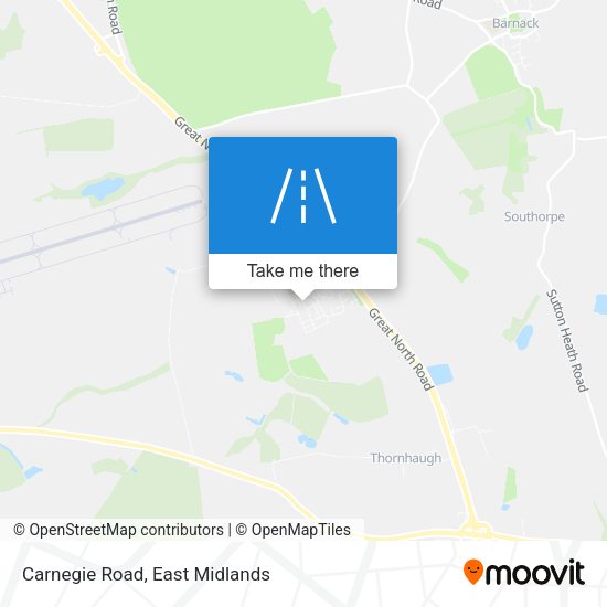 Carnegie Road map