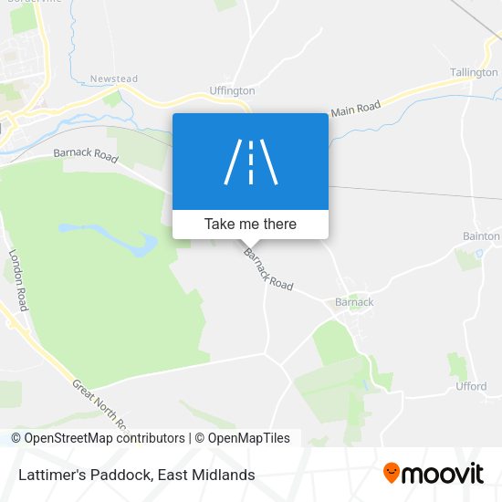 Lattimer's Paddock map