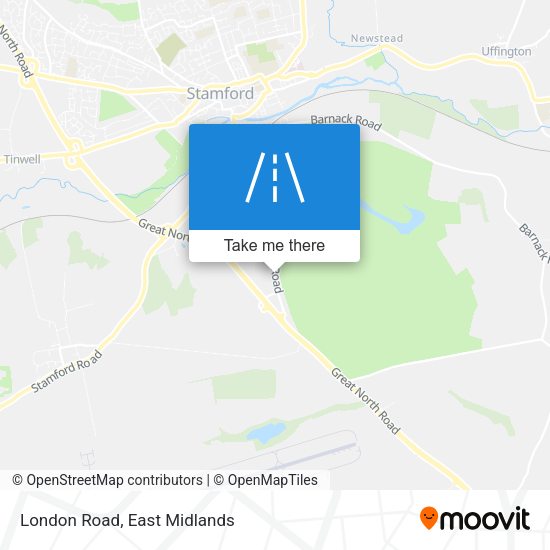 London Road map