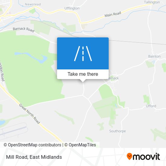 Mill Road map