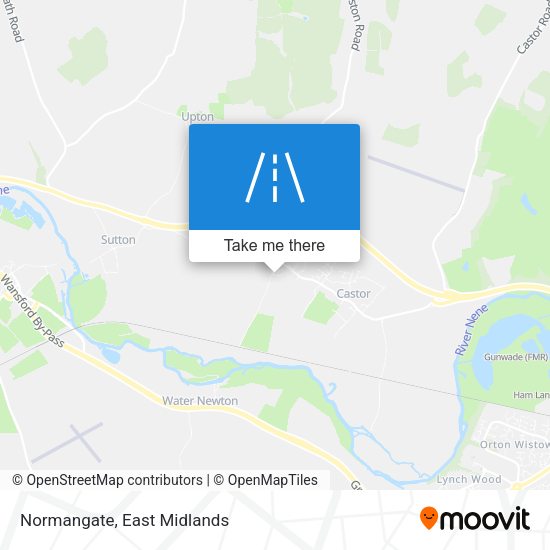 Normangate map