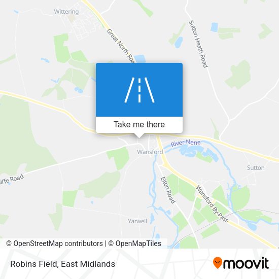 Robins Field map