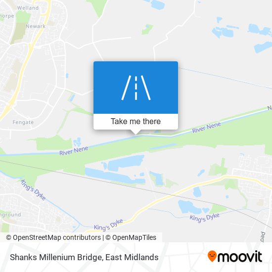Shanks Millenium Bridge map