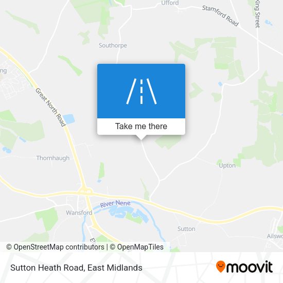 Sutton Heath Road map