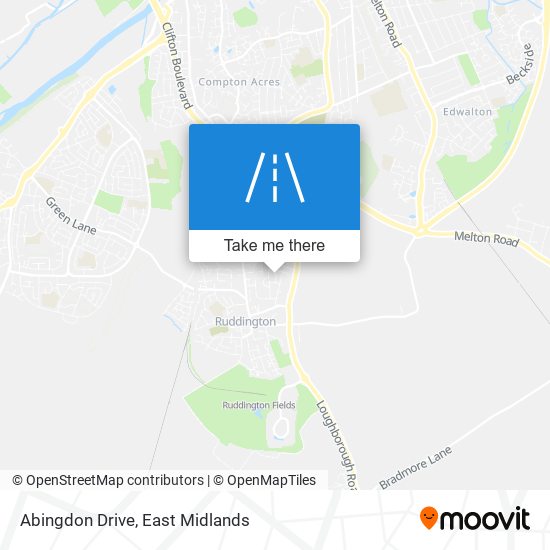Abingdon Drive map