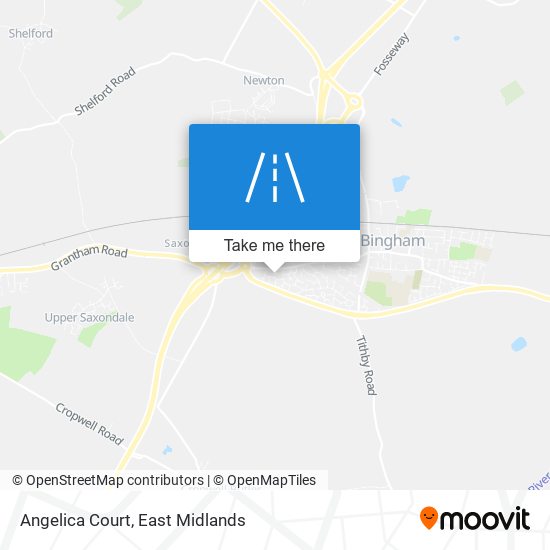 Angelica Court map