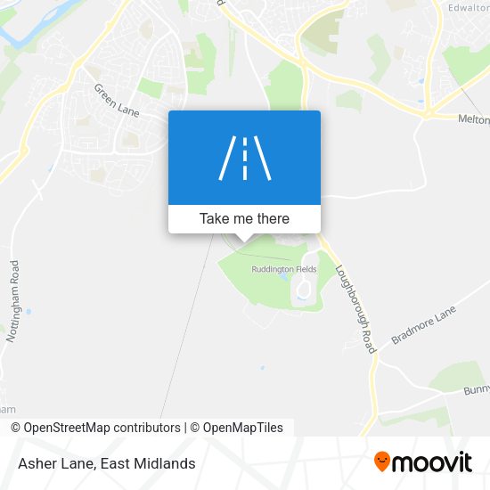 Asher Lane map