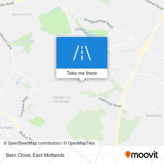 Barn Close map