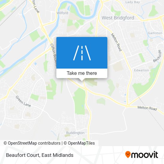 Beaufort Court map