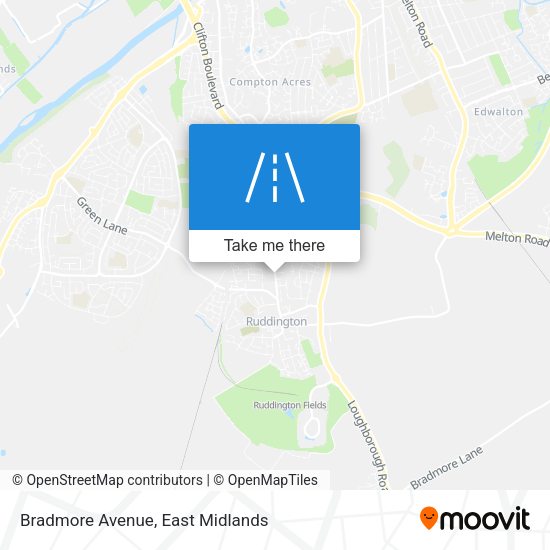 Bradmore Avenue map