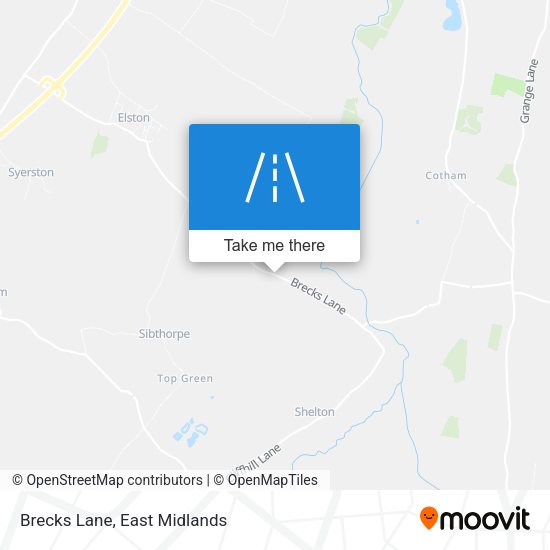 Brecks Lane map