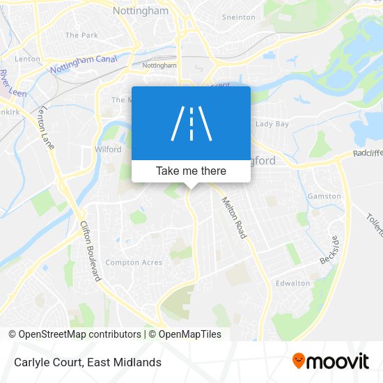 Carlyle Court map