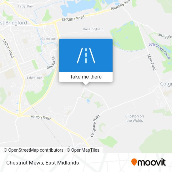 Chestnut Mews map