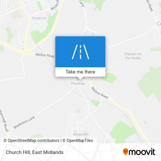 Church Hill map