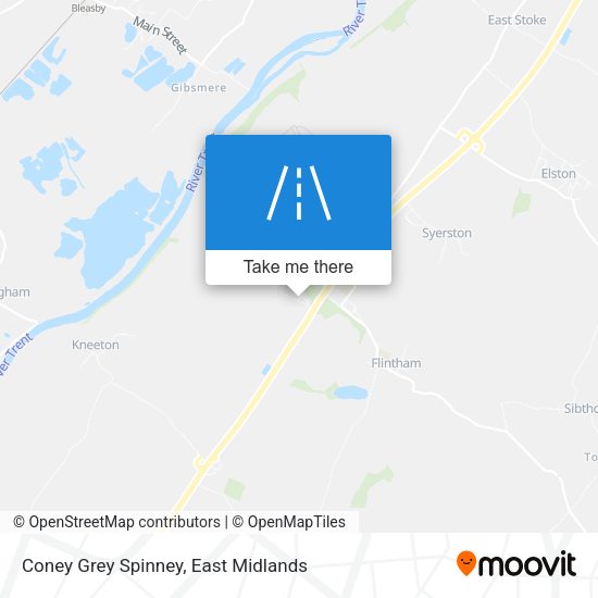 Coney Grey Spinney map