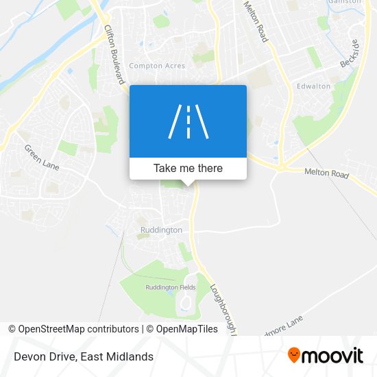Devon Drive map