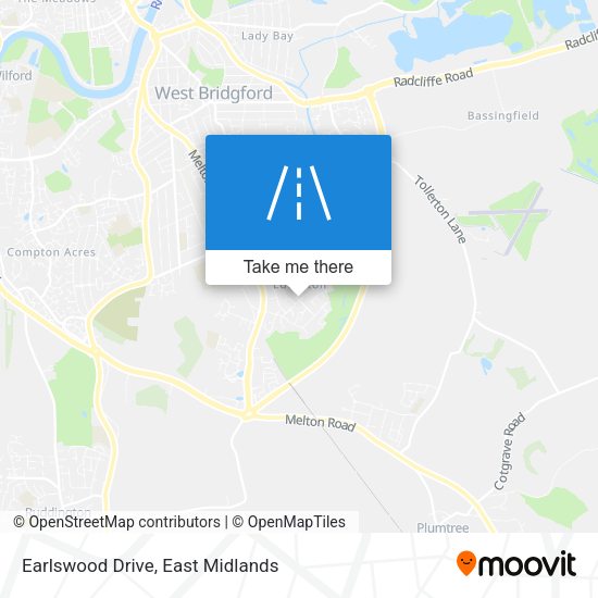 Earlswood Drive map