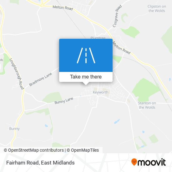 Fairham Road map