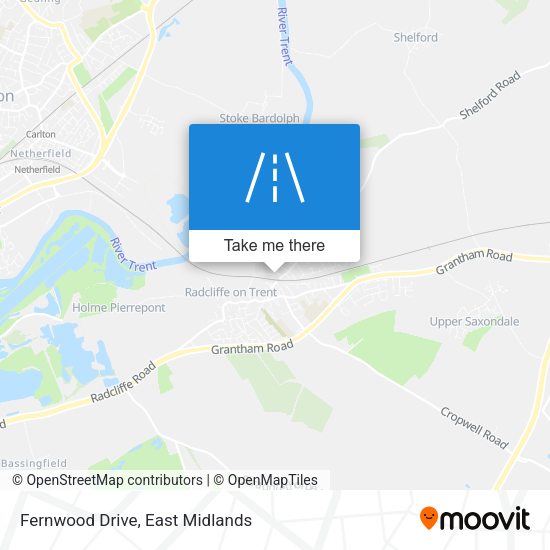 Fernwood Drive map