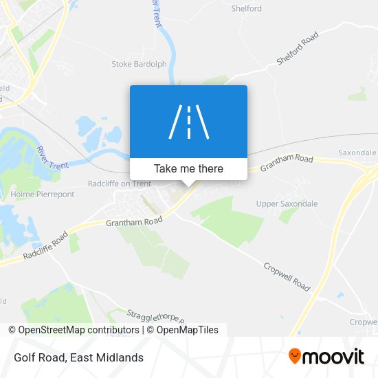 Golf Road map