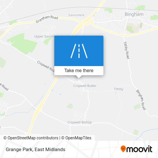 Grange Park map