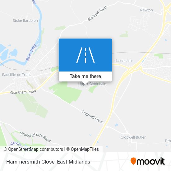 Hammersmith Close map