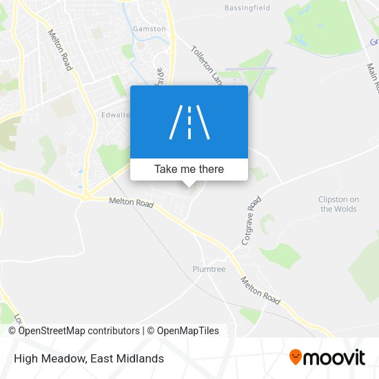 High Meadow map