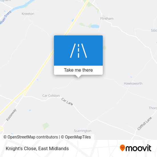 Knight's Close map