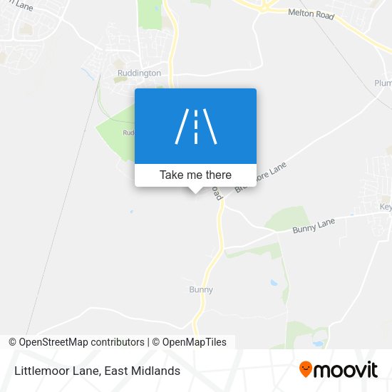 Littlemoor Lane map
