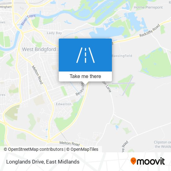 Longlands Drive map