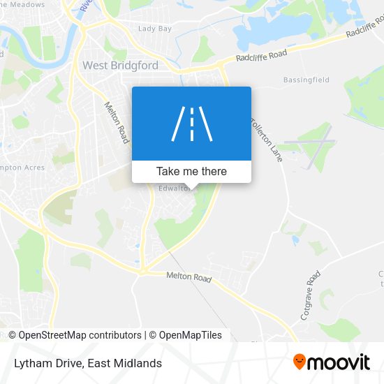 Lytham Drive map