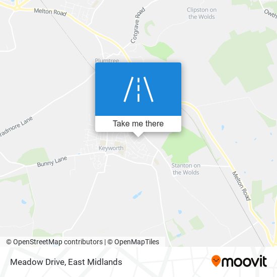 Meadow Drive map