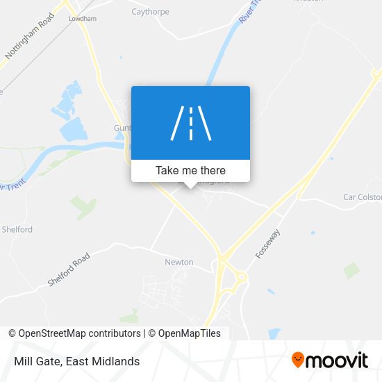 Mill Gate map