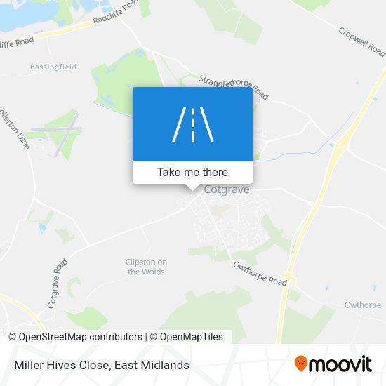 Miller Hives Close map