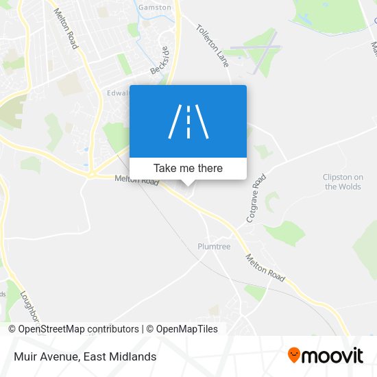 Muir Avenue map