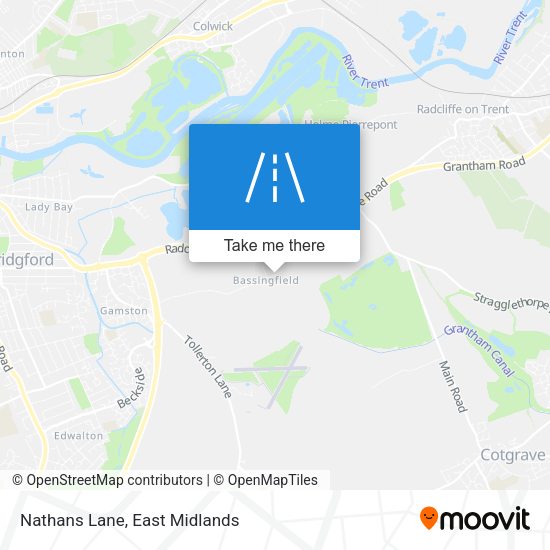 Nathans Lane map