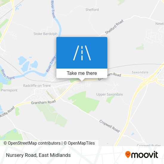 Nursery Road map