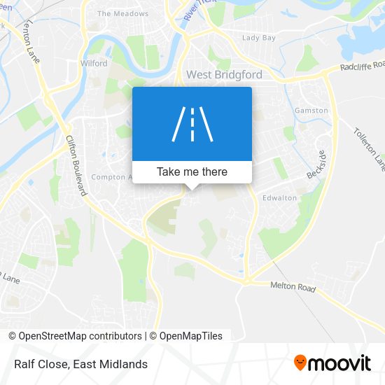 Ralf Close map