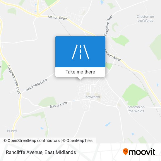 Rancliffe Avenue map