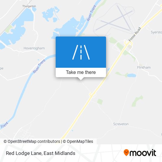 Red Lodge Lane map